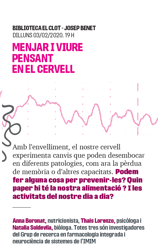 Menjar i viure pensant en el cervell