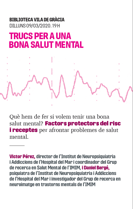 CANCEL·LAT - Trucs per a una bona salut mental