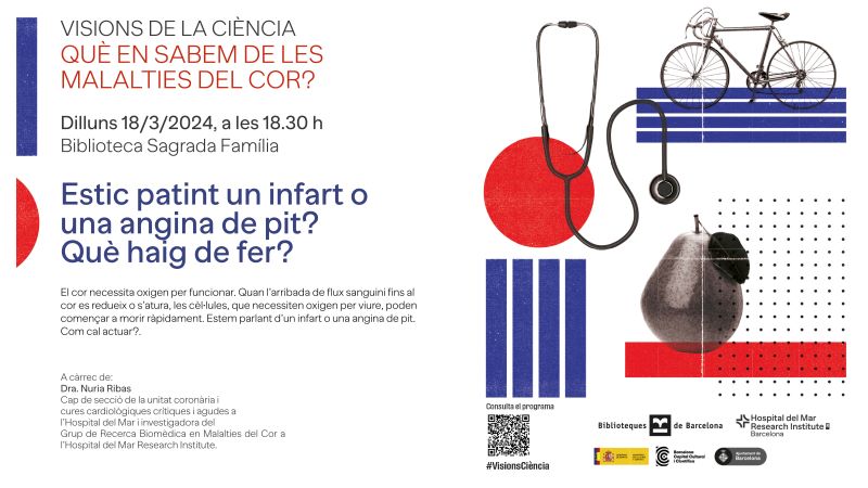 Visions de la ciència: Estic patint un infart o  una angina de pit? Què haig de fer